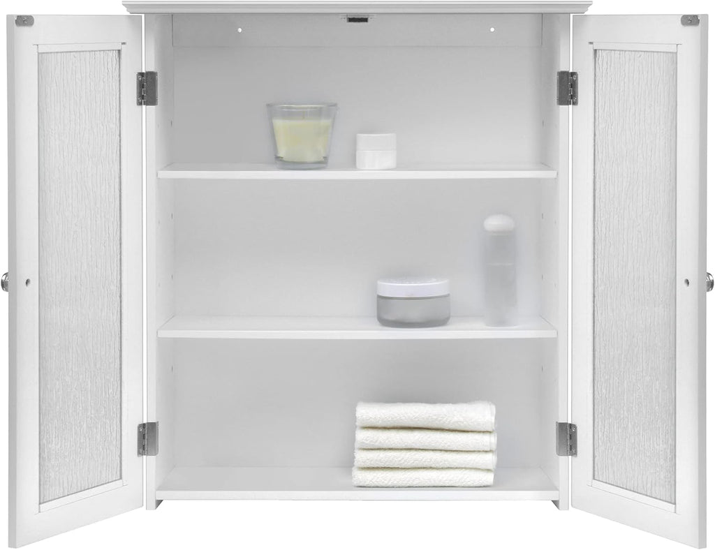 White Detachable Bathroom Cabinet F87195