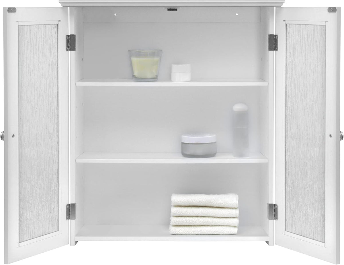 White Detachable Bathroom Cabinet F87195