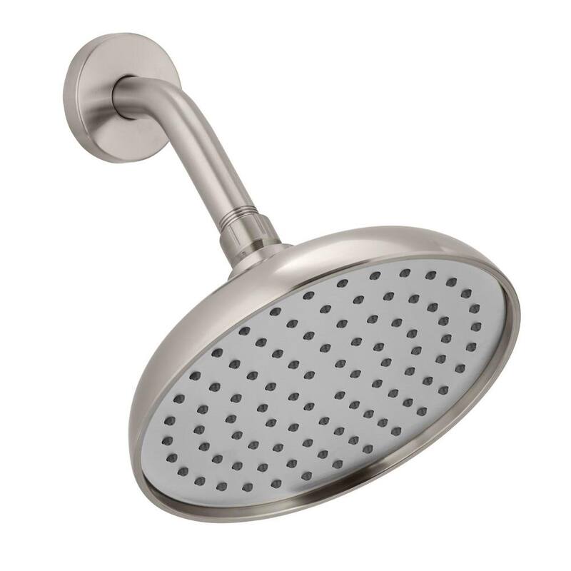 Single Handle 1-Spray Tub and Shower Faucet 1.8 GPM Brushed Nickel U396107