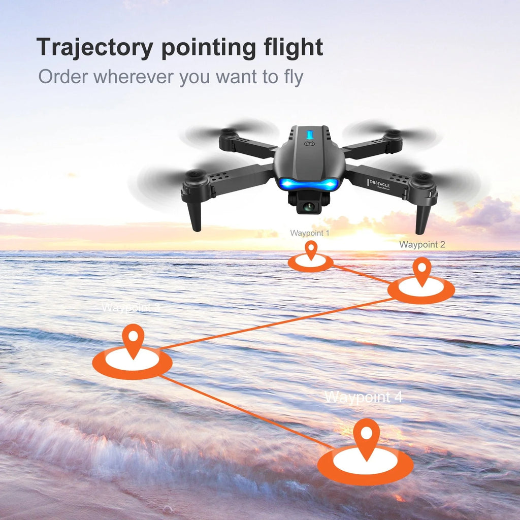 4K HD Dual Camera RC Quadcopter with 2 Batteries T23070