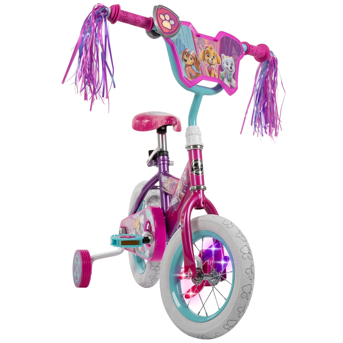 12-inch Girls' Training Wheel Bike, Pink I562