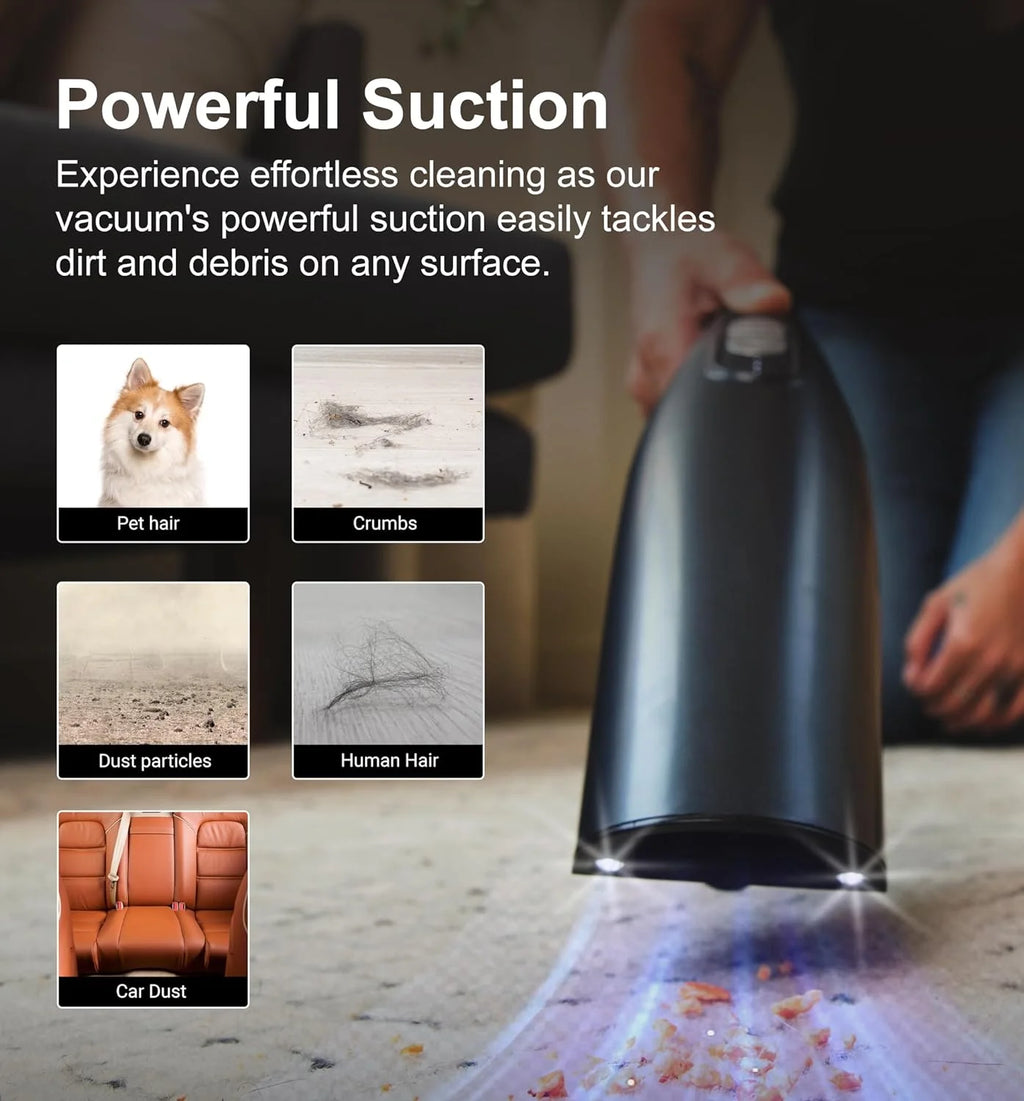 Cordless Handheld Vacuum with Charging Dock D22787