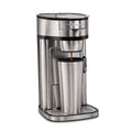 Single-Serve Coffee Maker, 14 oz. Stainless Steel J762