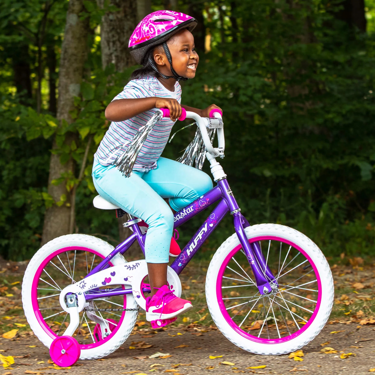 18 in. Kids Bike Metallic Purple F8315