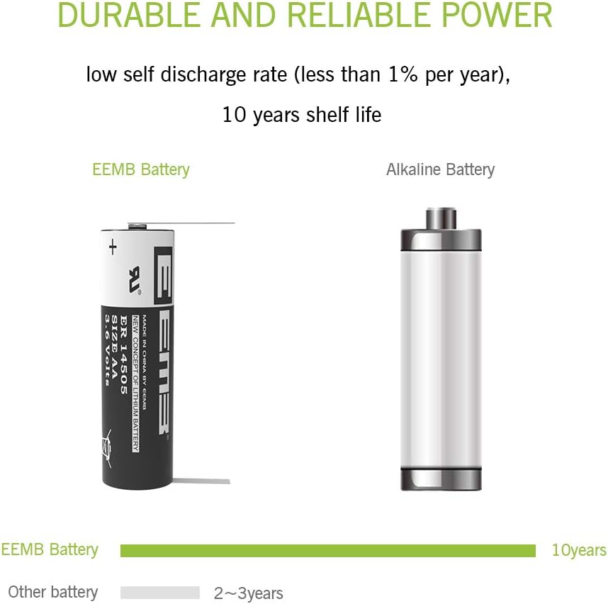 3.6V Lithium Battery with Tabs AA Size 2600mAh V20574