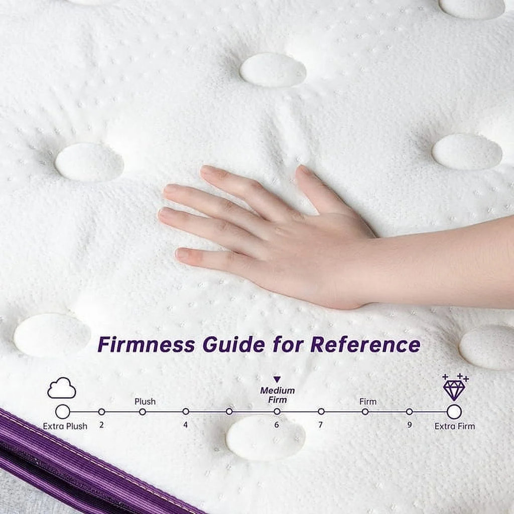 Full Size 10 inch Pillow Top Memory Foam Mattress D305192