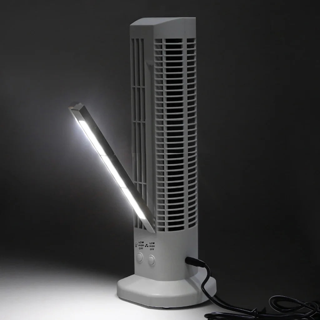 Quiet Oscillating Tower Fan with USB H3477
