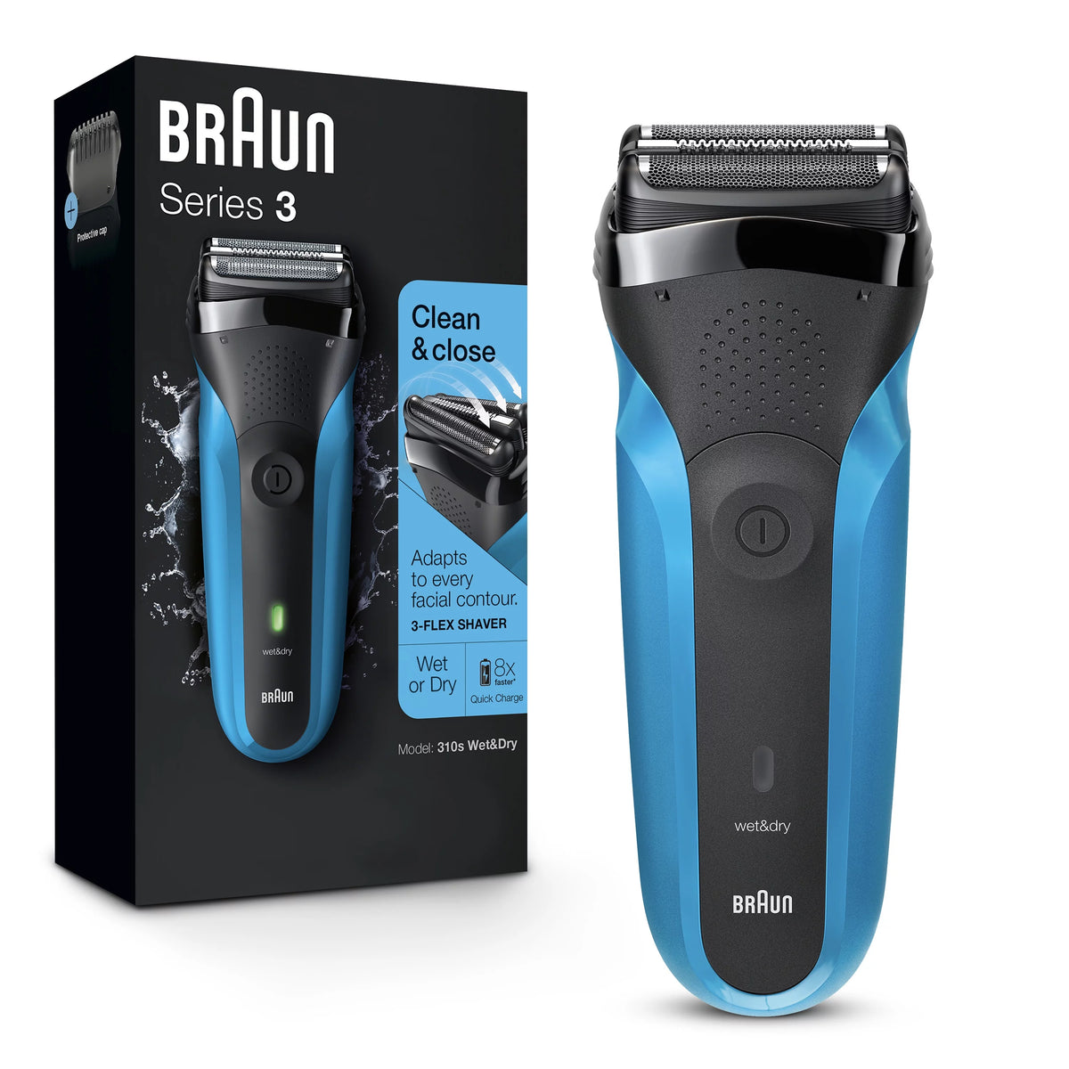 Rechargeable Wet Dry Electric Shaver W115
