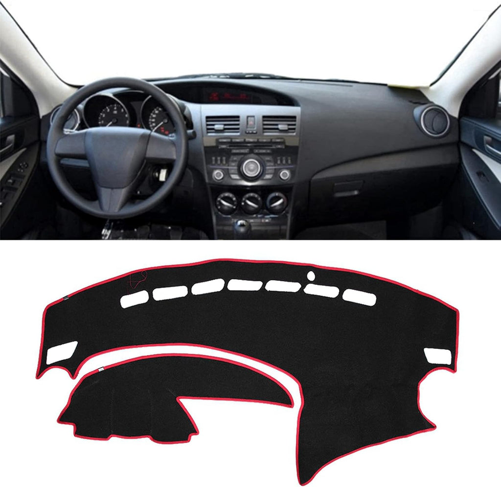 Dashboard Cover Dash Mat Center Console Protector for Mazda 3 T5695