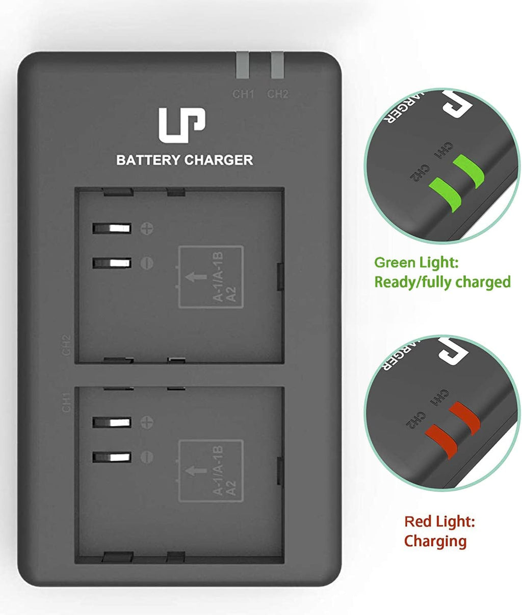 2-Pack 2440mAh Li-ion Rechargeable Batteries Y320079