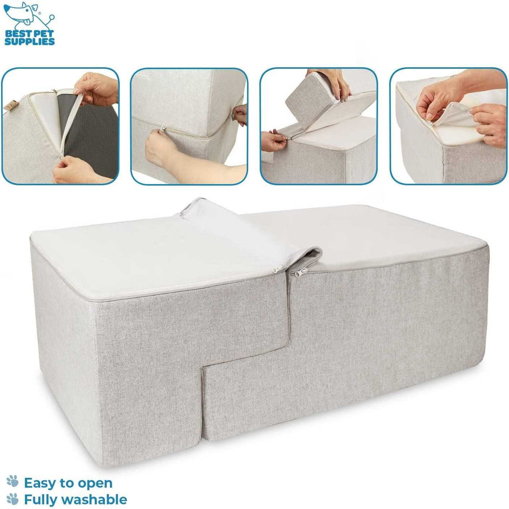 Foldable Pet Steps with CertiPUR-US Certified Foam J757727