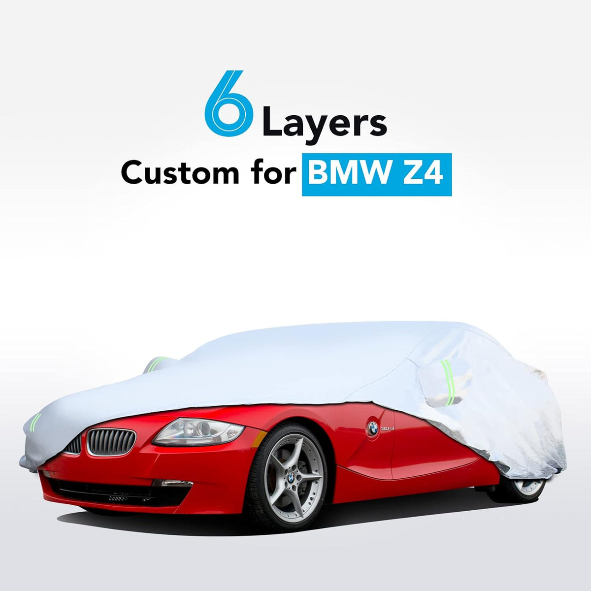 All Weather Waterproof Car Cover with Zipper J6710