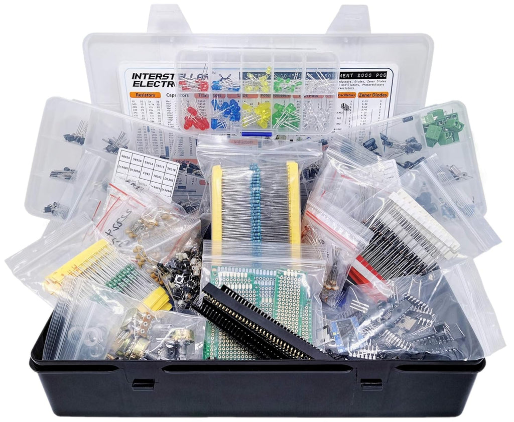 Electronic Component Assortment 2200 pcs U8487
