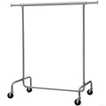 Heavy Duty Extendable Metal Clothing Rack on Wheels G57521
