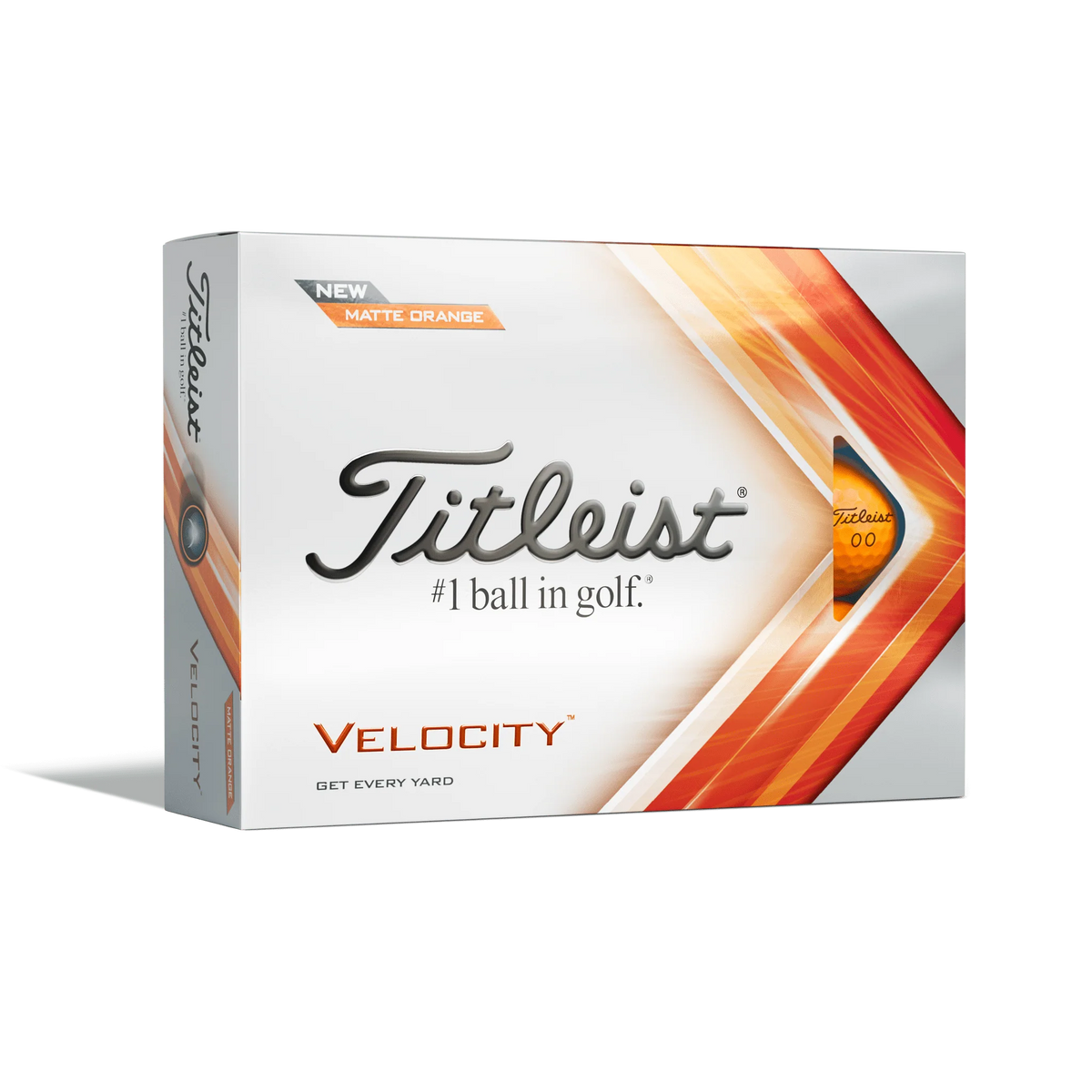 2022 Velocity Golf Balls, 12 Pack, White R3601
