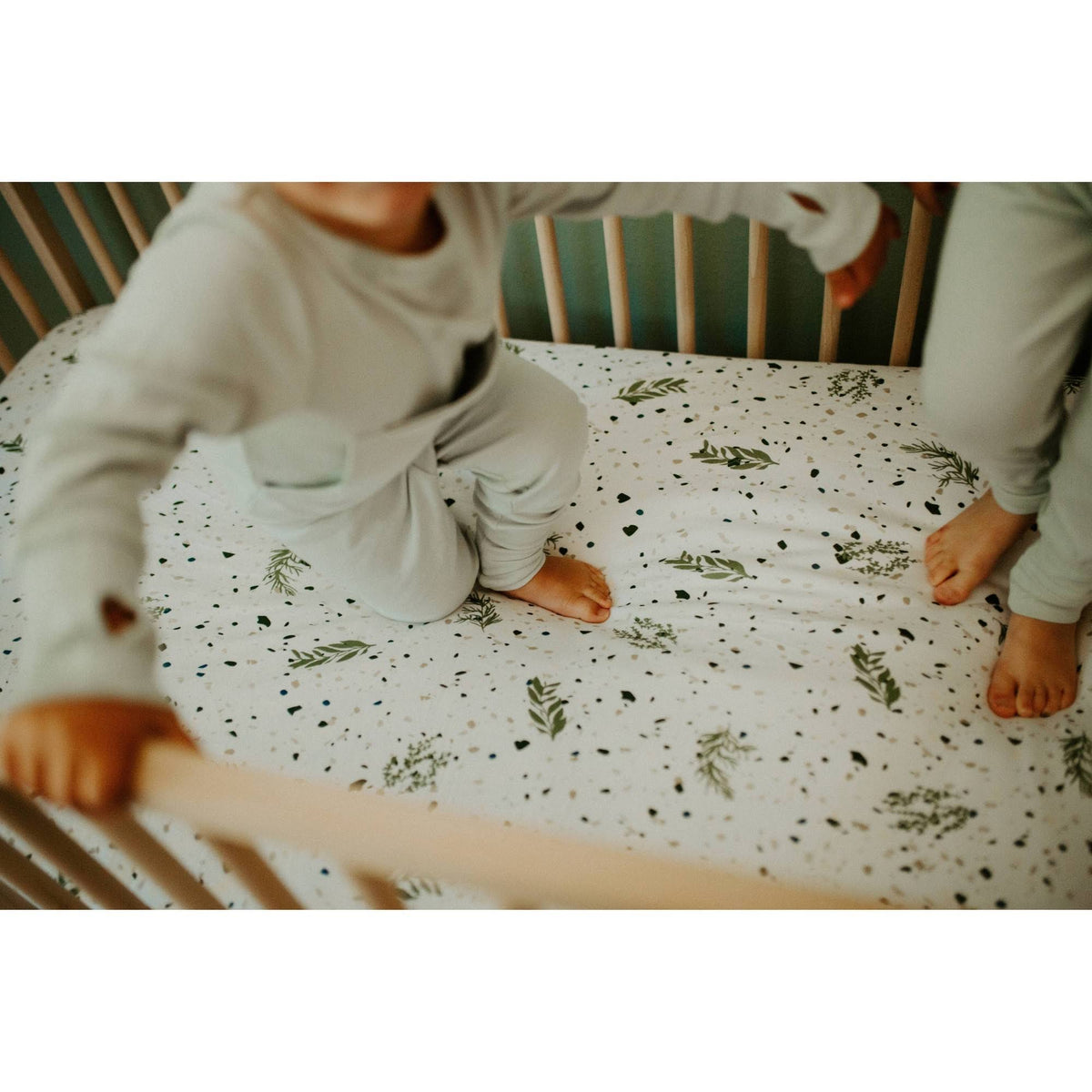 Soft Baby Crib Fitted Sheet Bedding Set C85539