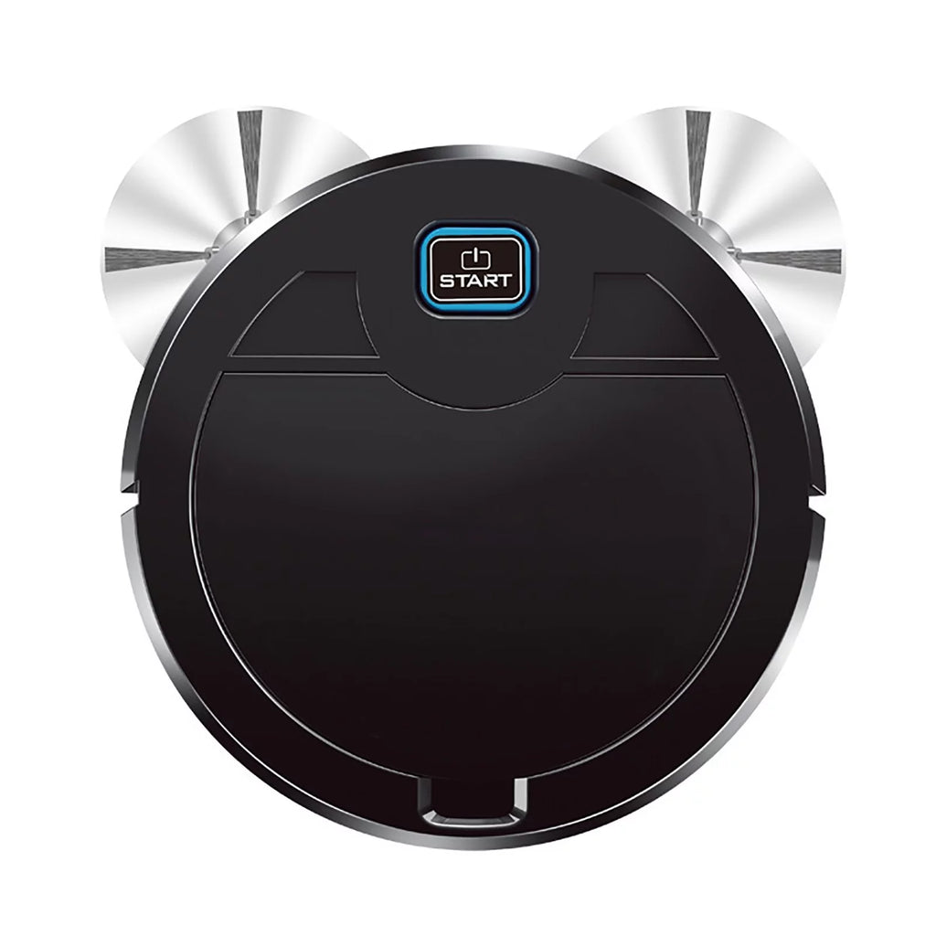 Black 3 In 1 Robotic Vacuum Cleaner T312731
