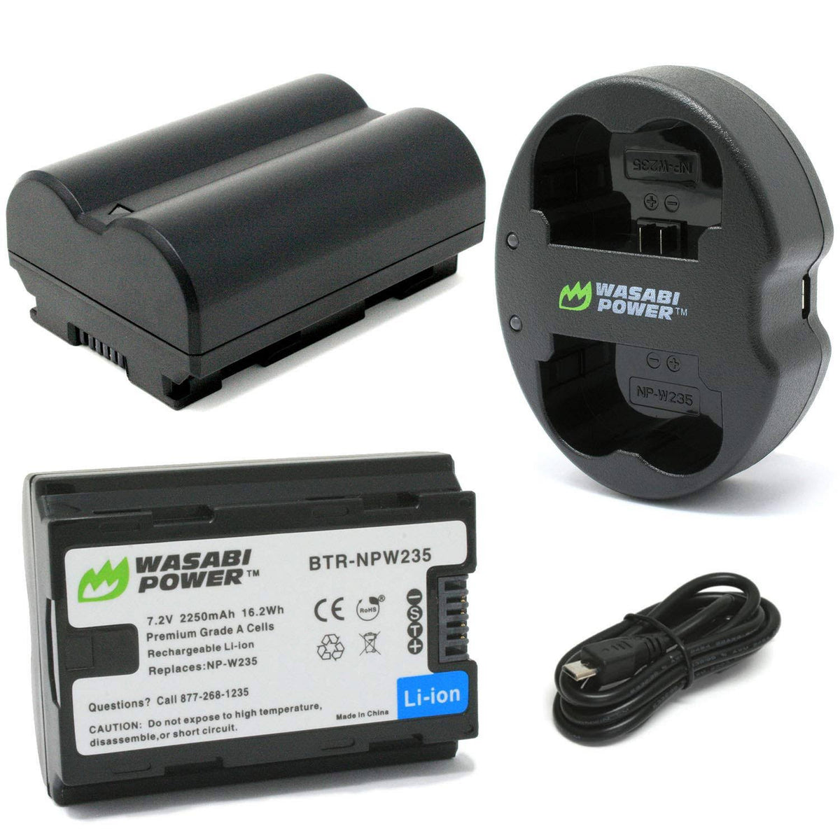 Wasabi Power Battery (2-Pack) and Dual Charger S715172