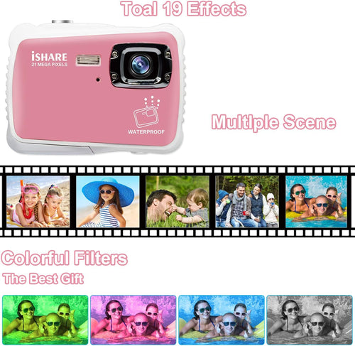 21MP HD Waterproof Kids Camera F166457