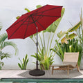 Olefin Patio Umbrella with 8 Ribs & Push Button Tilt S8308