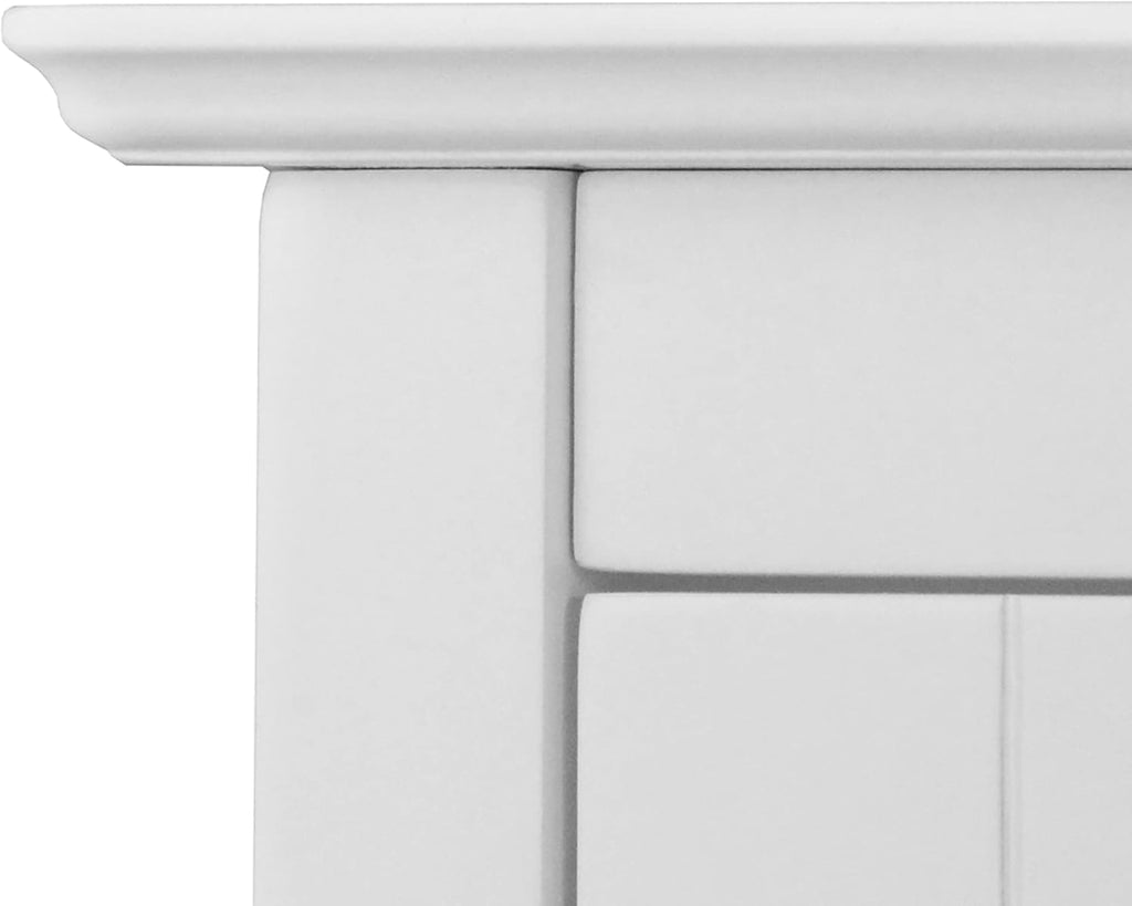 White Detachable Bathroom Cabinet F87195