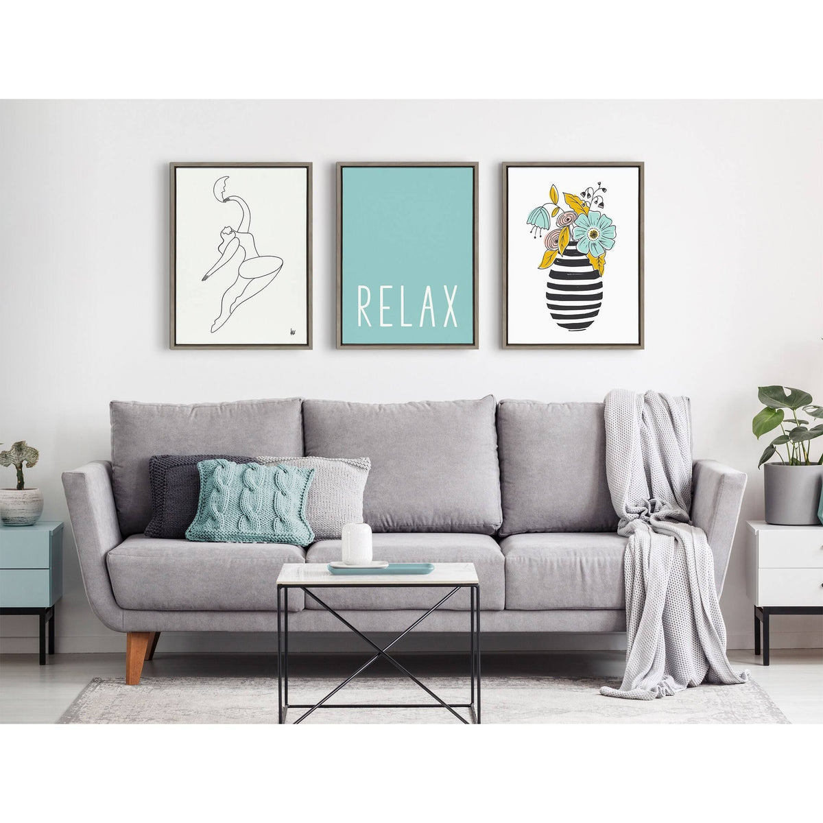 Framed Canvas 18x24 W3310