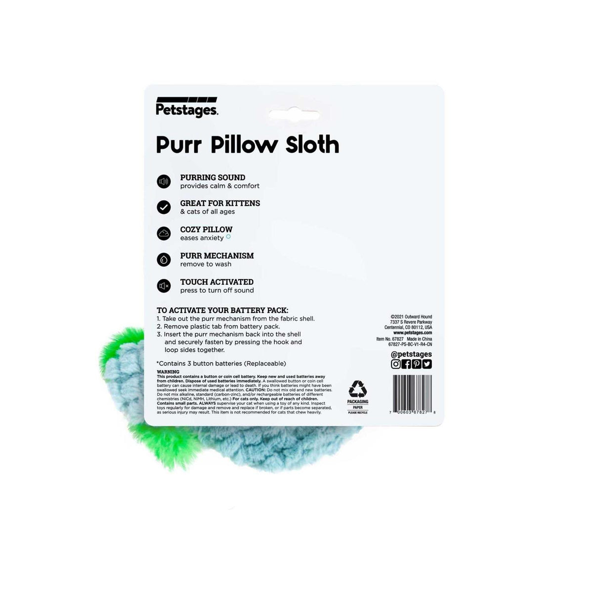 Plush Cat Toy L41497