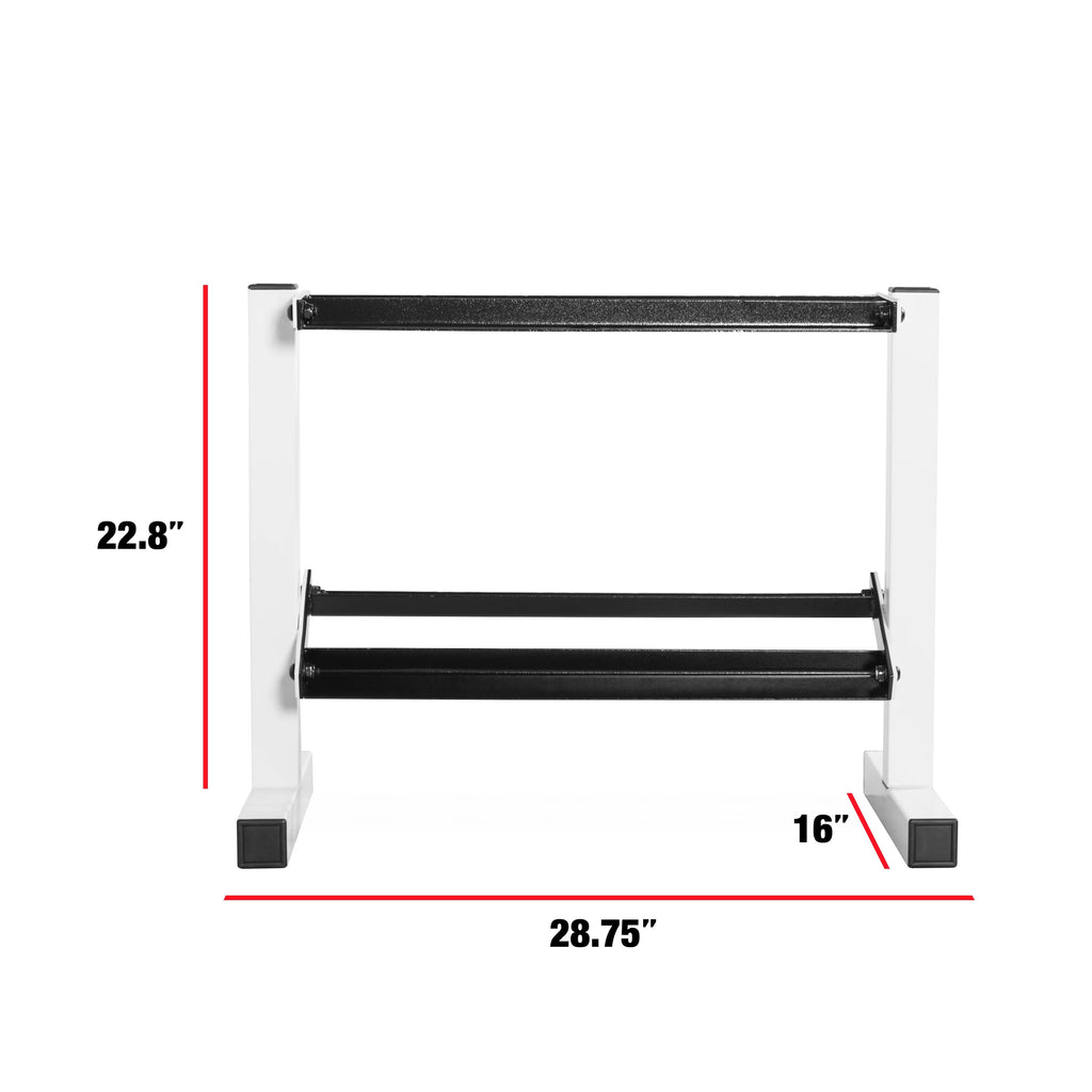 24 in. Two-Tier Dumbbell Rack W268