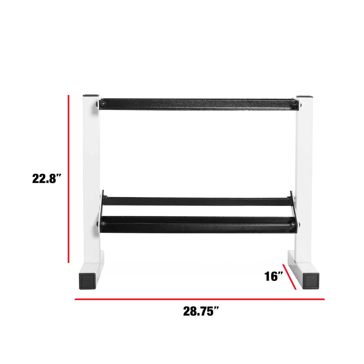 24 in. Two-Tier Dumbbell Rack W268