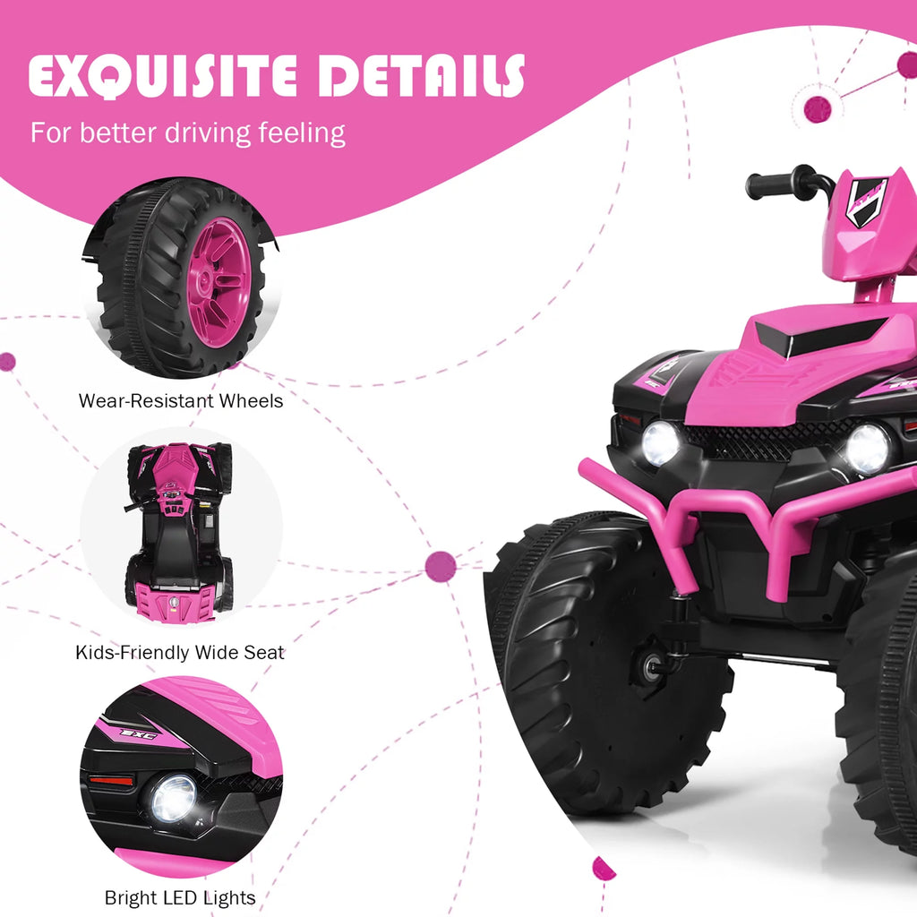 12V Electric Kids Ride On ATV 4-Wheeler Quad I387220