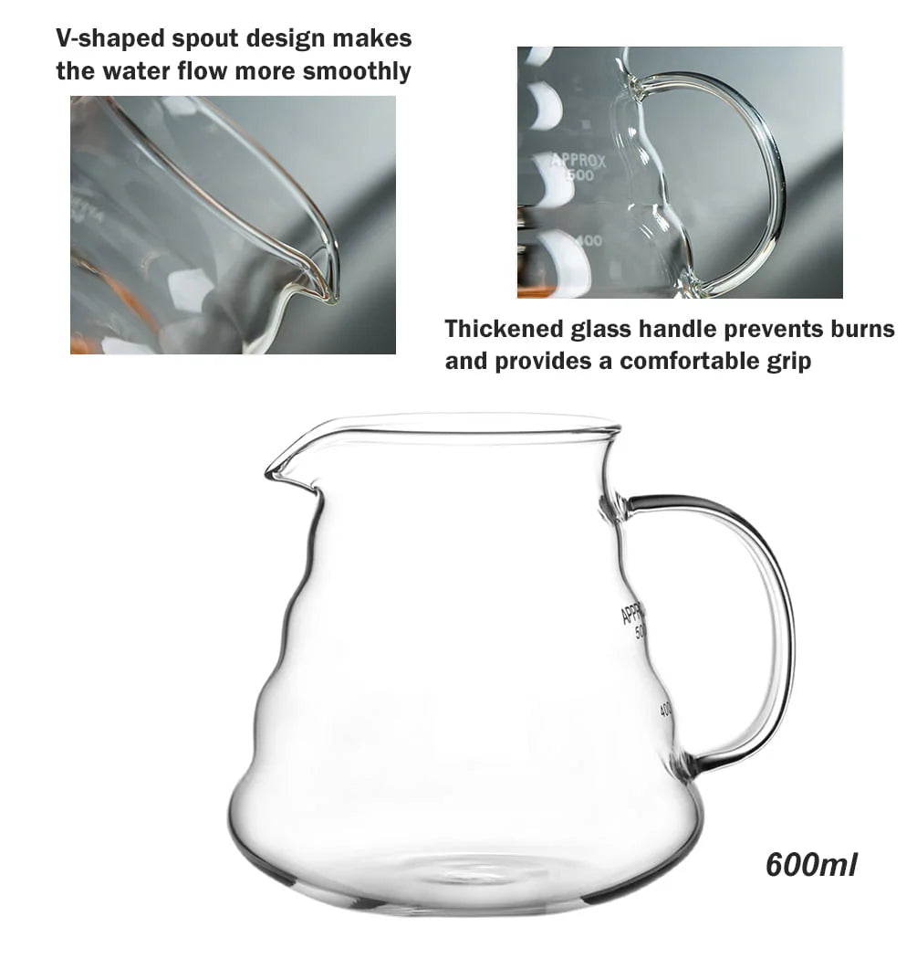 Pour Over Coffee Maker Set 4 in 1 B112