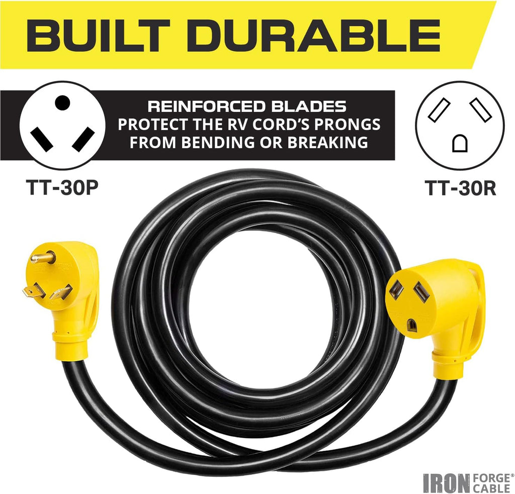 30 Amp 15 Ft RV Extension Cord X824017