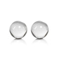 4.5-Inch Diameter Crystal Glass Balls, Set of 2 J80616