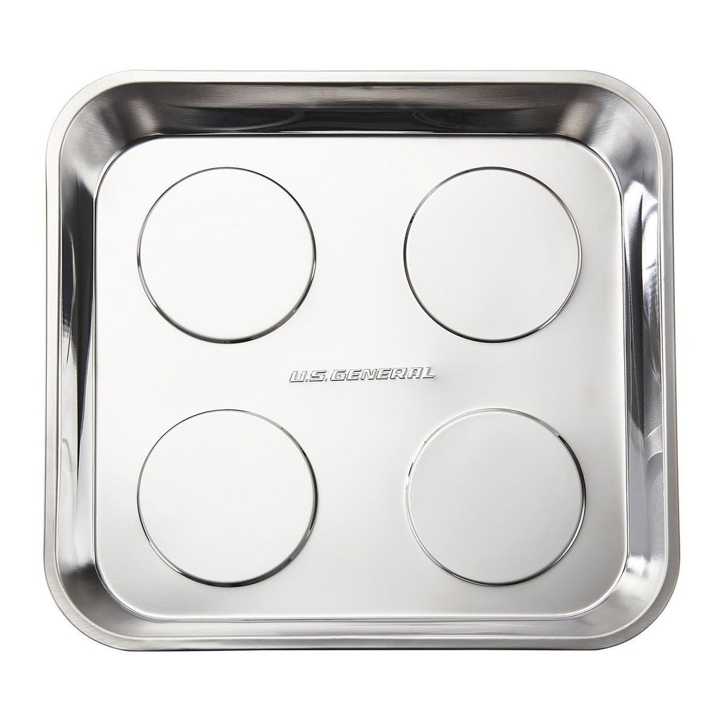 10-1/2 in. x 11-1/2 in. Magnetic Stainless Steel Parts Tray X576886