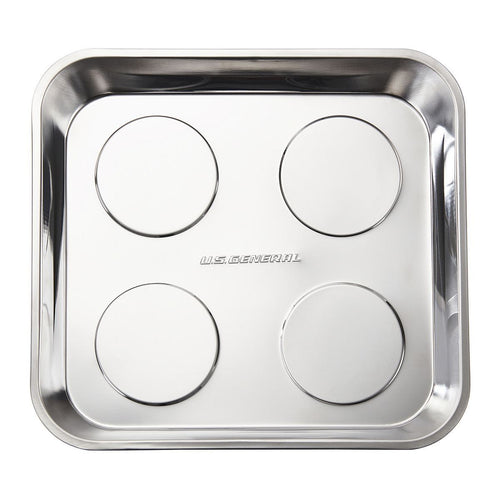 10-1/2 in. x 11-1/2 in. Magnetic Stainless Steel Parts Tray X576886
