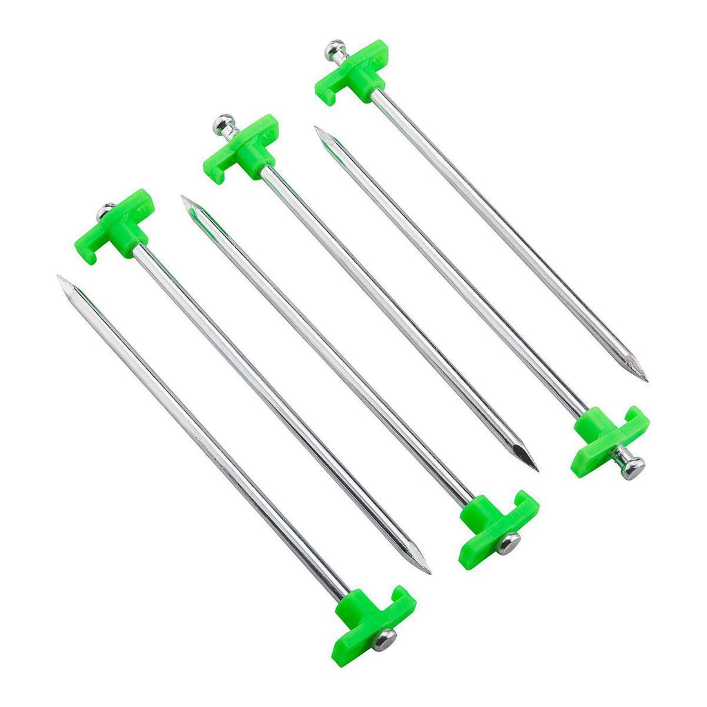10 In. Steel Tent Stakes, 6-Pack U56894