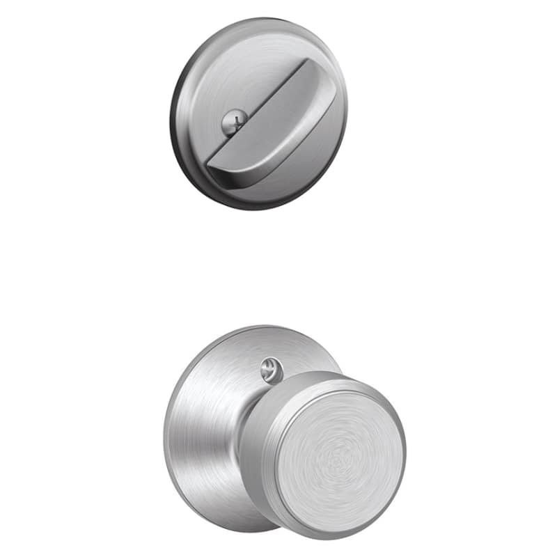 Satin Chrome Single Cylinder Interior Pack G9940