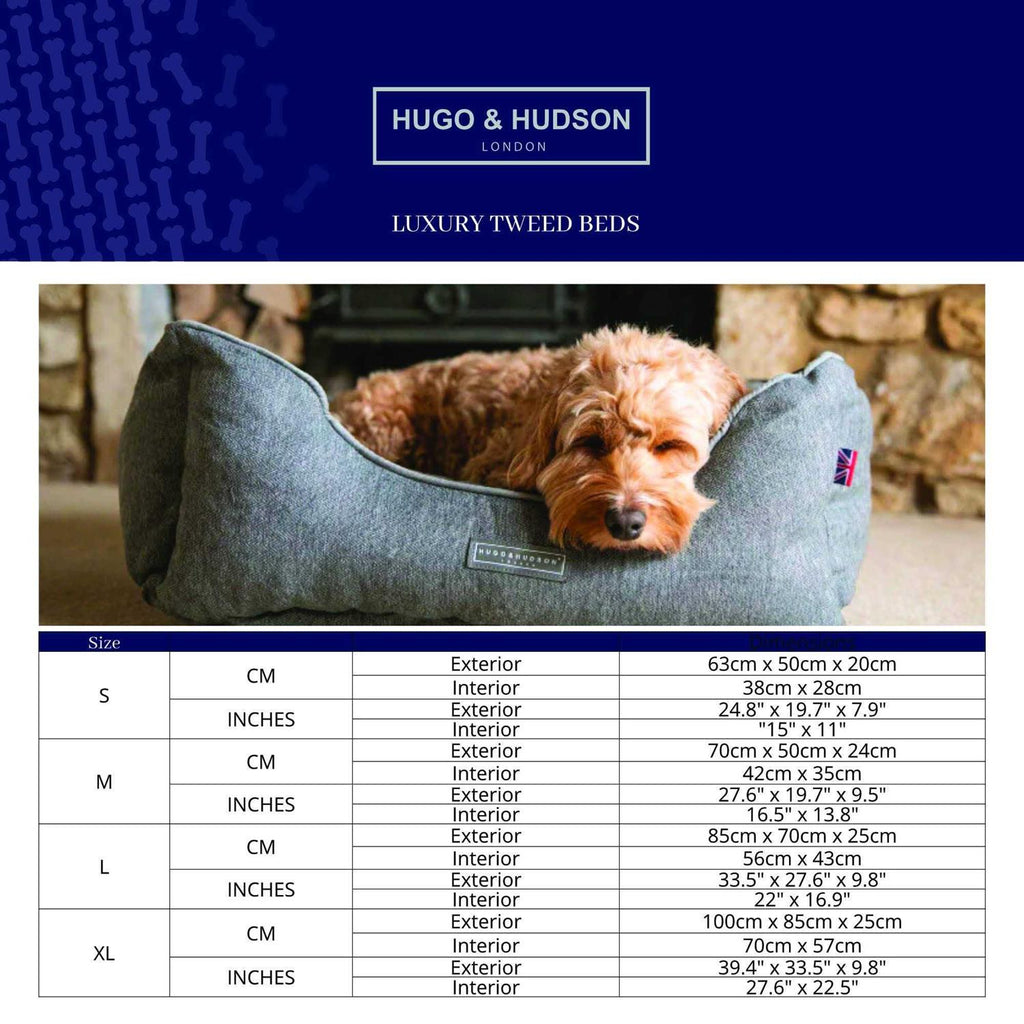 Tweed Dog Bed A3575