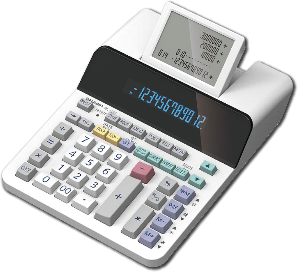 12-Digit LCD Paperless Printing Calculator U248883