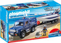 Police Truck with Speedboat O40067