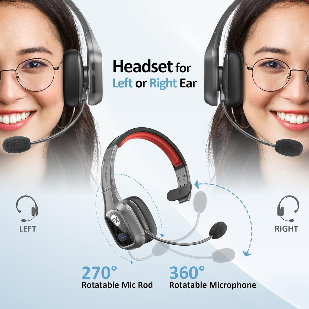 Bluetooth Headset with Microphone Noise Canceling E9136