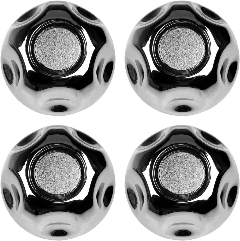 Set of 4 Chrome Wheel Hub Center Caps M6609