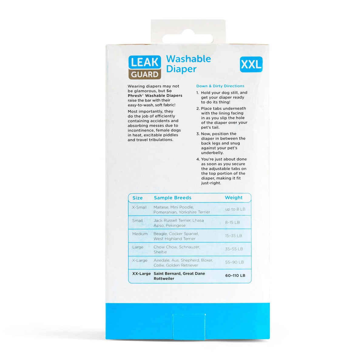 Washable Diaper for Dogs J5306