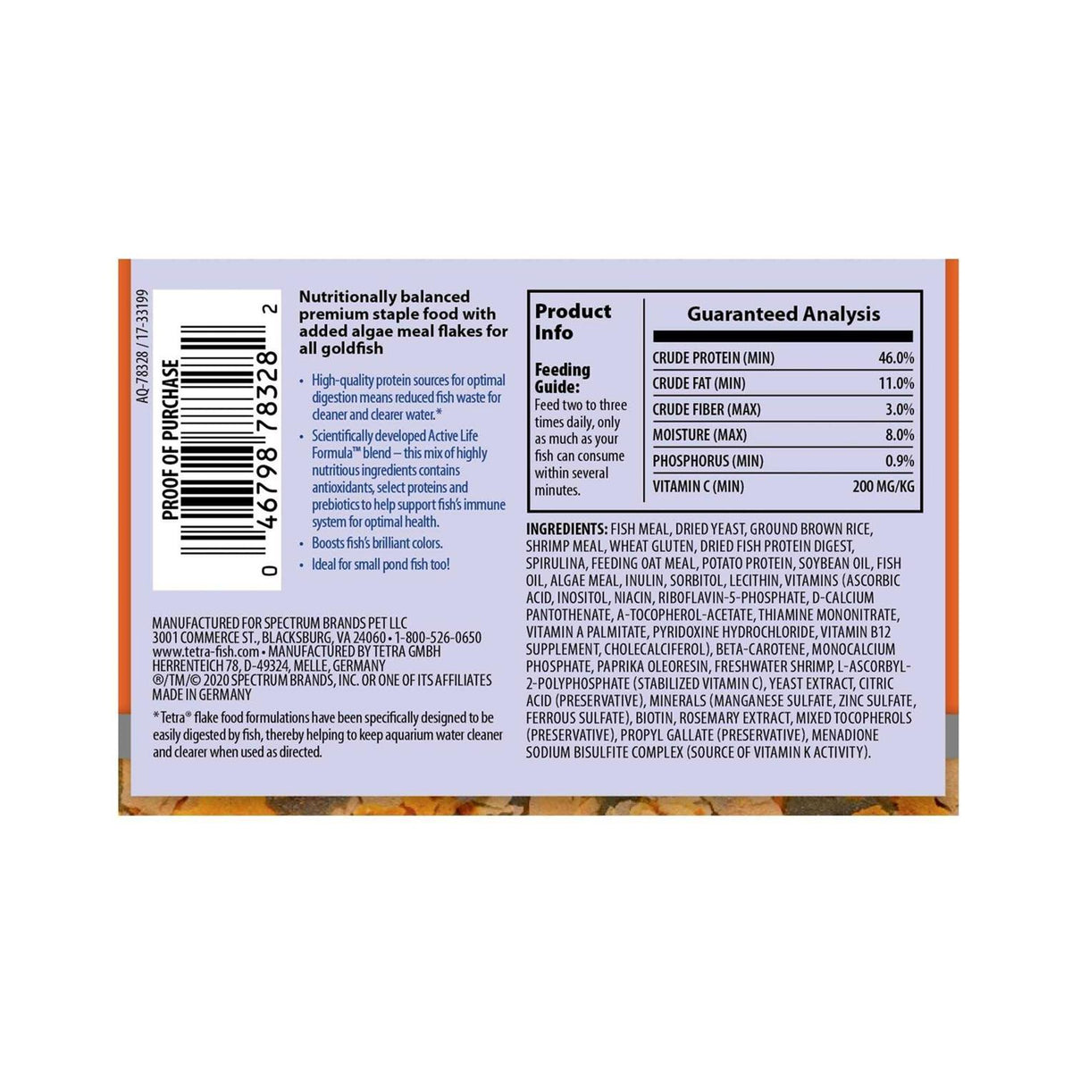 Goldfish Flakes I98200