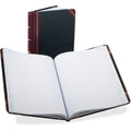 Black/Red 150 pages Accounting Bound Book T500649