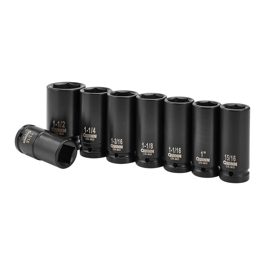 3/4 in. Drive SAE Deep Impact Socket Set, 8-Piece P651844