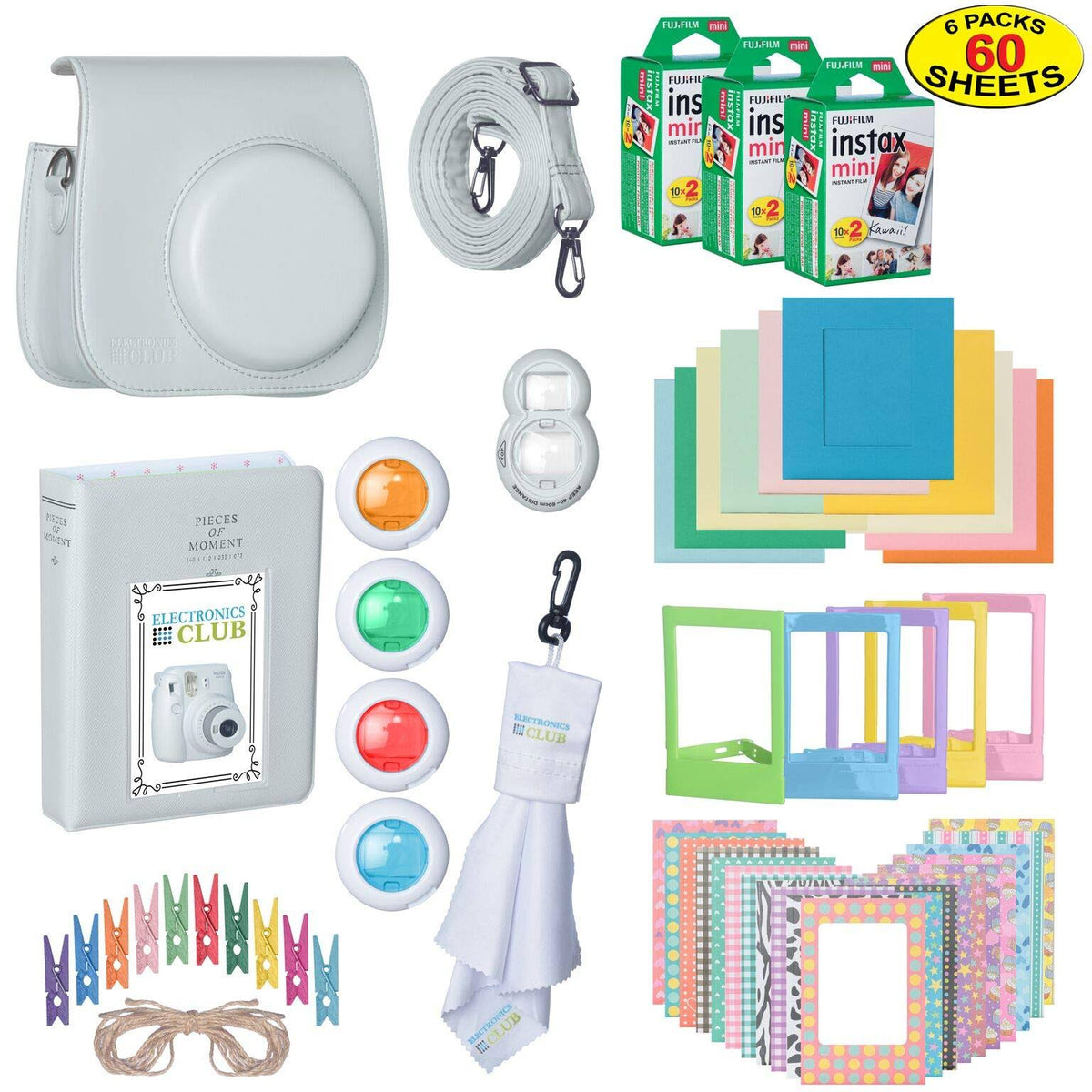 Accessories Kit Bundle for Fujifilm Instax Mini 9 Camera L45052