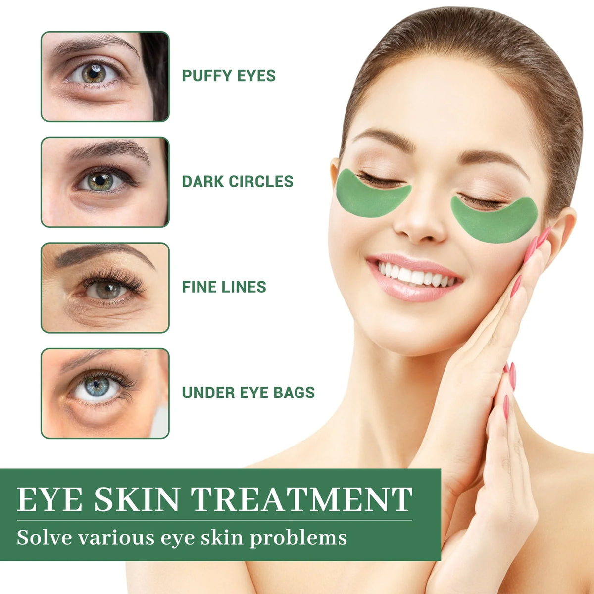 Seaweed Gel Under Eye Mask 30 Pairs N23101