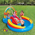 Inflatable Pool and Water Slide M1438