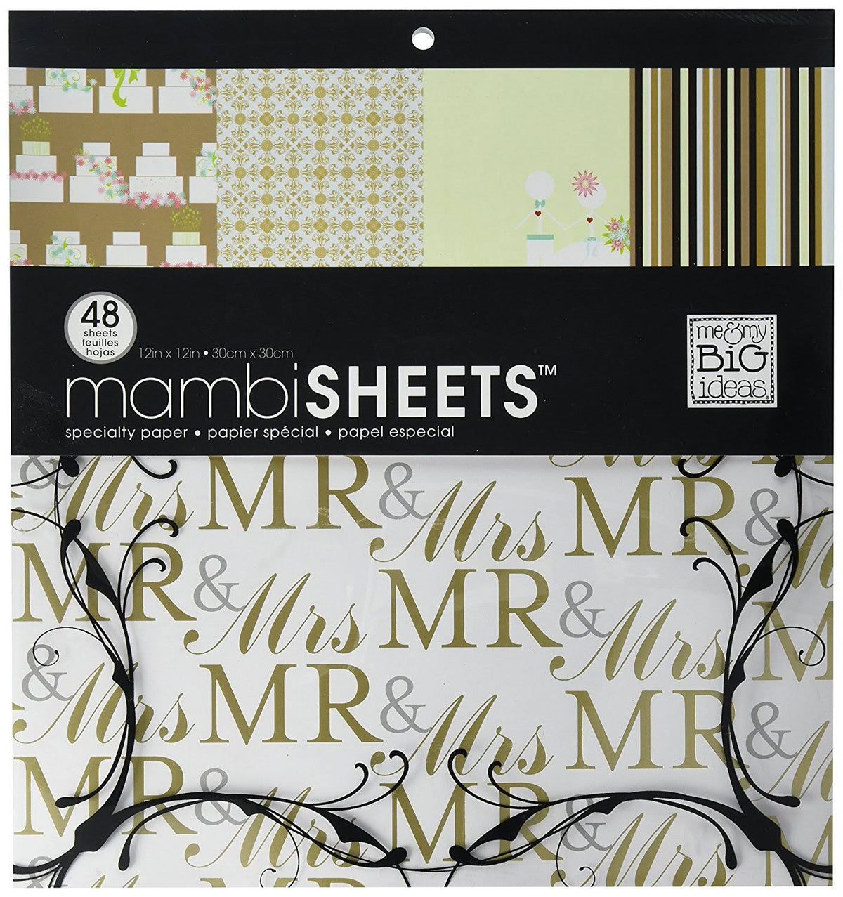 Wedding Specialty Cardstock Pad M871